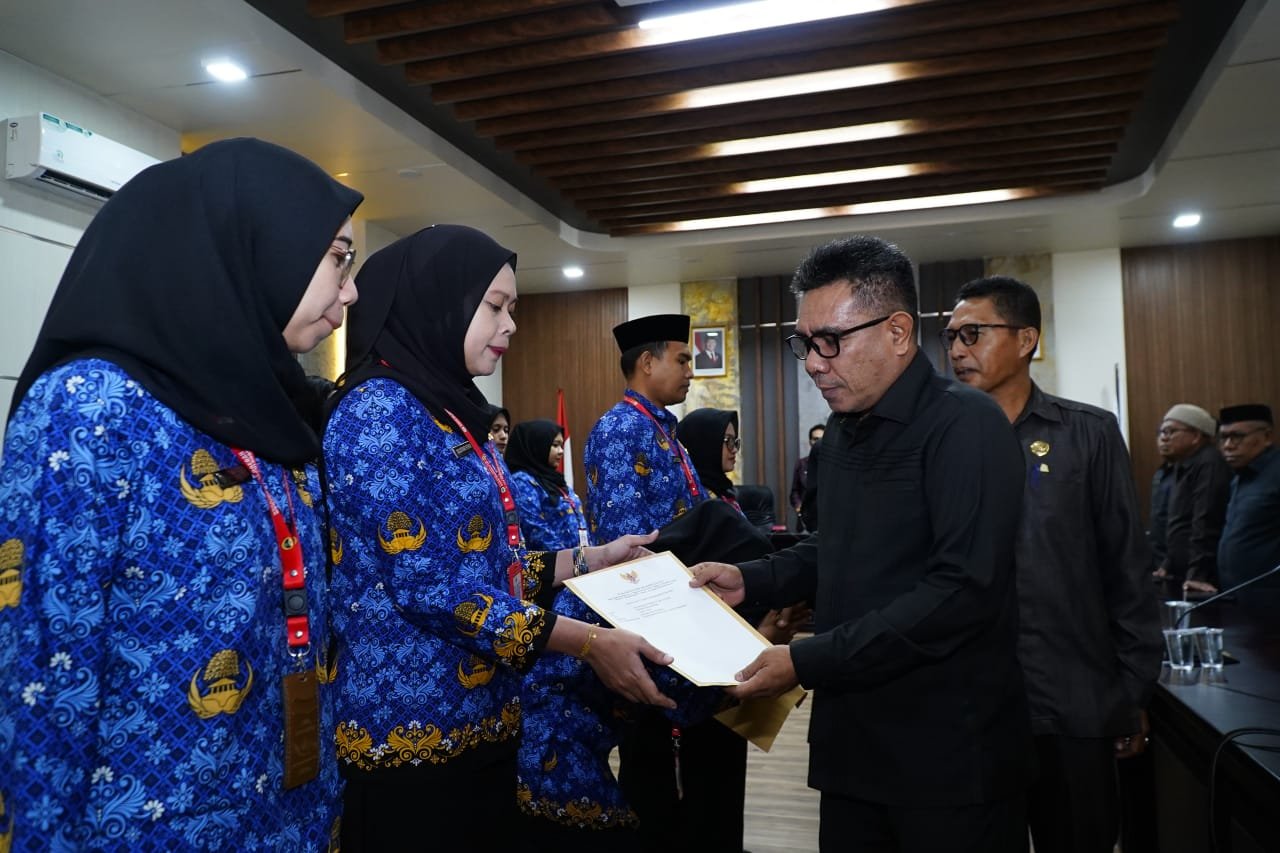 Sebanyak 21 ASN Dengan Resmi Menerima SK Pengangkatan