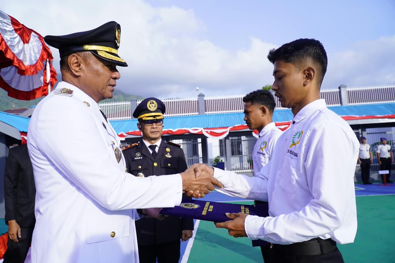 76 WBP Rutan Kelas IIB Soasiu Dapat Remisi Kemerdekaan di HUT RI ke 81
