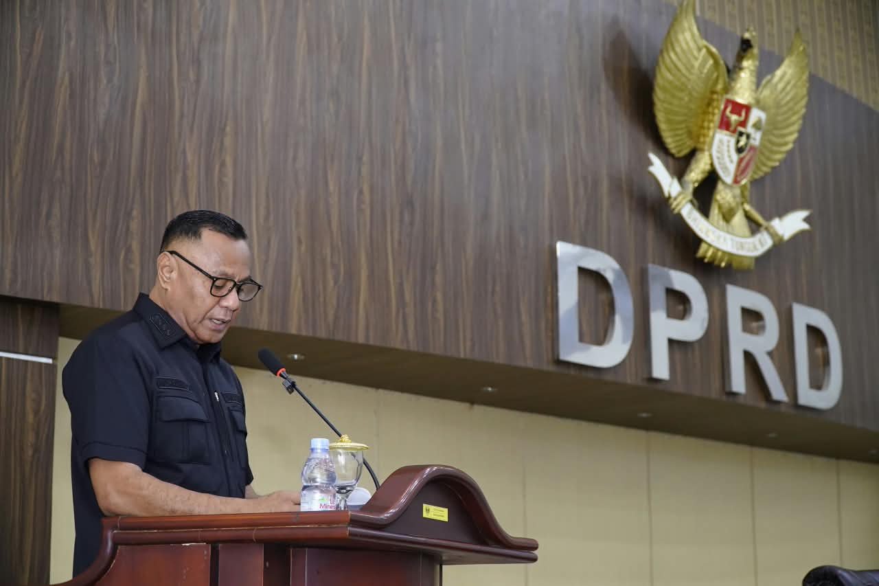 Hadiri Paripurna Ranperda APBD Perubahan 2026, Walikota: Pendapatan Naik 44,4 Milyar, Belanja Daerah Turun